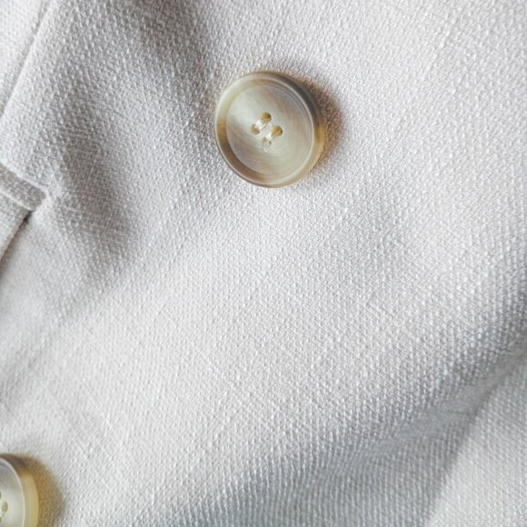 H&M Neutral Double-Breasted Blazer | Size S | Minimalist Layer - Picture 8 of 9